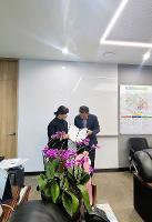 초등학교 발전기금 전달식